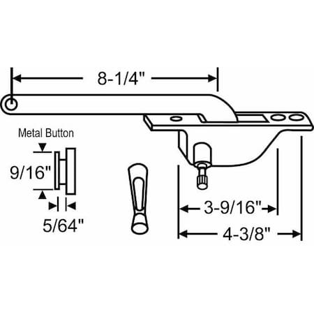 Strybuc Casement Operator Assembly 36-134